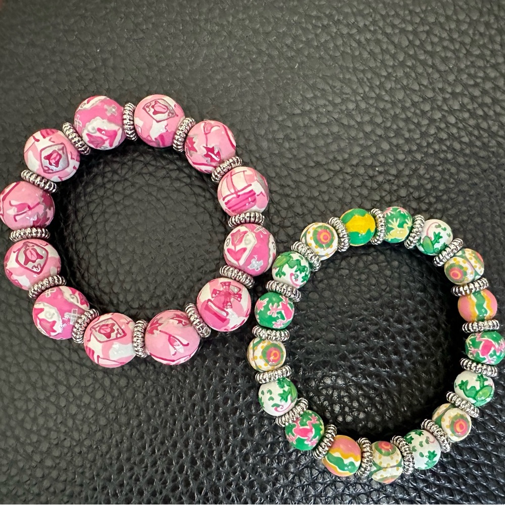 EUC Angela Moore bracelets